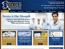 Tablet Screenshot of goldenroll.com
